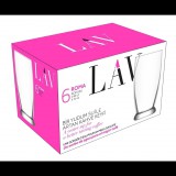 LAV Roma Liqueur 140ml Likőrös üveg pohár szett 6 darabos (LV-ROM336F)
