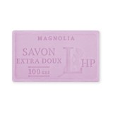 Lavanderaie De Haute Provence Marseille szappan, növényi olajjal, parabén-tartósítószer-szulfát mentes,hidratáló, celofánban, Magnolia