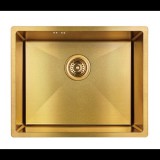 LAVEO MARMARA Acél Inox Mosogató arany színű