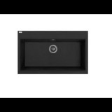 LAVEO TAU 7 Gránit Mosogató matt fekete