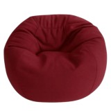 LazyBag XL beltéri babzsákfotel – meggypiros