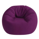 LazyBag XL beltéri babzsákfotel – padlizsánlila