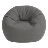 LazyBag XL beltéri babzsákfotel – sötétszürke