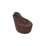 LazyBag XL beltéri LazyKord babzsákfotel - barna