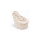 LazyBag XL beltéri LazyKord babzsákfotel - krém