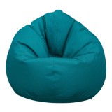 LazyBag XL kültéri babzsákfotel - pávakék