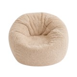 LazyBag XL Teddy plüss babzsákfotel – mogyoró