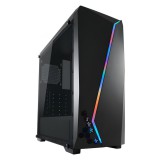 LC-Power Gaming 700B - Hexagon ATX miditorony számítógépház, fekete - LC-700B-ON
