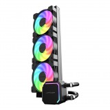 LC-Power LC-CC-360-B-ARGB JetFlow 360mm All In One Univerzális CPU Vízhűtés - Fekete (LC-CC-360-B-ARGB)