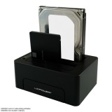 LC Power LC-DOCK-C HDD docking station Black