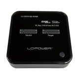 LC-Power LC-DOCK-M2-NVME M.2 Dokkoló állomás (USB 3.2 Gen 2x1 Type-C - M.2 NVMe) (LC-DOCK-M2-NVME)