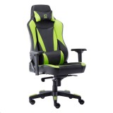 LC Power LC-GC-701BG gaming szék fekete-zöld (LC-GC-701BG) - Gamer Szék