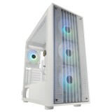 LC POWER LC-Power Gaming 810W - Bright_Crawler_X ATX miditorony számítógépház, fehér - LC-810W-ON