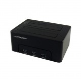 LC-Power LC Power LC-DOCK-U3-HUB HDD Docking Station Black (LC-DOCK-U3-HUB)