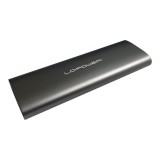LC POWER LC-Power LC-M2-C-MULTI-2 M.2 NVMe/SATA SSD külső ház, USB 3.2 Gen 2x1, USB-C, alumínium, antracit