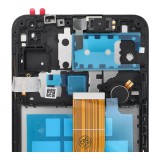 LCD kijelző kerettel Samsung Galaxy M12 [OEM] - ALKATRÉSZ!