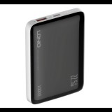 LDNIO vésztöltő USB+Type-C aljzat (10000mAh, 22.5W, 3A, PD gyorstöltő, LED jelzés) FEKETE (PQ25) (PQ25)