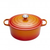 Le Creuset 21177200902430 nyeles lábas 2,4 L Kör Narancssárga