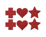 Le Désir - bimbómatrica szett - 3 pár (piros)