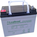 Leaftron 12V 35Ah Ciklkus GÉL Zselés Akkumulátor LTG12-35