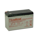 Leaftron 12V 7,2Ah  Zselés akkumulátor LT12-7,2 F2