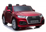 Lean Toys Audi Q5 2 személyes elektromos kisautó lakozott bordó 3736