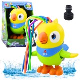 Lean Toys papagáj szökőkút mozgó szárnyakkal