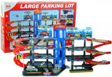 Lean Toys Parkolóház (Lift, 6 autó, helikopter) 3512