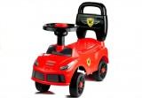 Lean Toys Ride For Kids lábbal hajtós kisautó piros fekete 3076