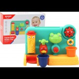 LeanToys Baba Fürdőjáték Szökőkút Béka Csap (17917)