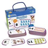 Learning Resources Számpárosító kártyák - Counting Puzzle Cards