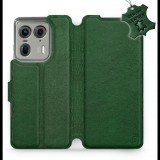 Leather Mobiwear flip book for Motorola EDGE 50 Ultra - Green - L_GRS (5906511280663)