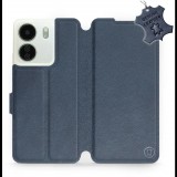 Leather Mobiwear flip for Xiaomi Redmi 13C - Blue - L_NBS (5904808863117)