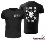Leave me alone fekete póló