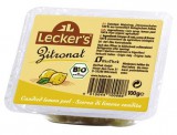 Lecker&#039;s Bio citronat-kandírozott citromhéj 100 g