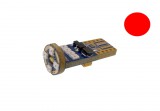 Led 12V T10 helyére Canbusz Piros