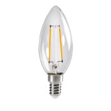 LED E14 2,5W Kanlux XLED C35 filament WW 2700K 250 lumen 29617