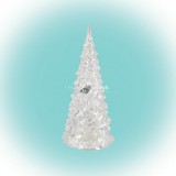 LED-es asztali dísz, fenyőfa