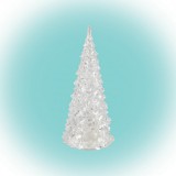 LED-es asztali dísz, fenyőfa