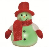 LED-es dekoráció, hóember