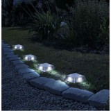 LED-es leszúrható / fali szolár lámpa - 11440D
