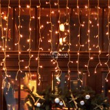 LED-es, sorolható fényfüggöny, jégcsap