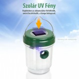 Led-es szolár rovarcsapda, 10 x 10 x 12,5 cm