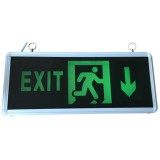 Led Exit lámpa, kétoldalas, függeszthető - 3W