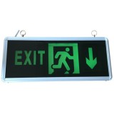 Led Exit lámpa, kétoldalas, függeszthető - 3W