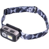 LED fejlámpa 4 funkciós cseppálló 500lumen Osram+COB