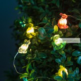 LED fényfüzér - nyuszi - 2 m - 20 LED