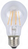Led Filament E27 6W, 800 lumen, 80W izzó helyett. 2700 kelvin, meleg fehér. Nem vibrál a fénye! Kerti fényfüzér foglalatba is!