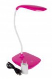 LED flexibilis asztali lámpa 14-es pink (HN6037)