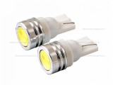LED izzó 2 leddel T10 fehér 1 db